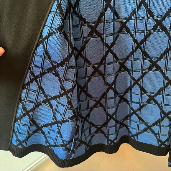 Ming Wang Black & Blue Sweater - Picture 4 of 8